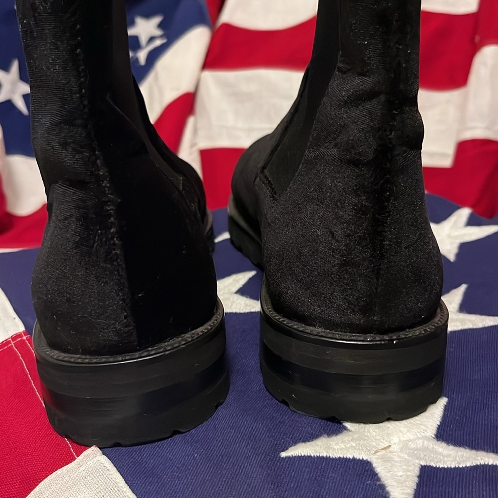 Brand New Alberto Guardian Black Velvet Boots - Picture 5 of 8